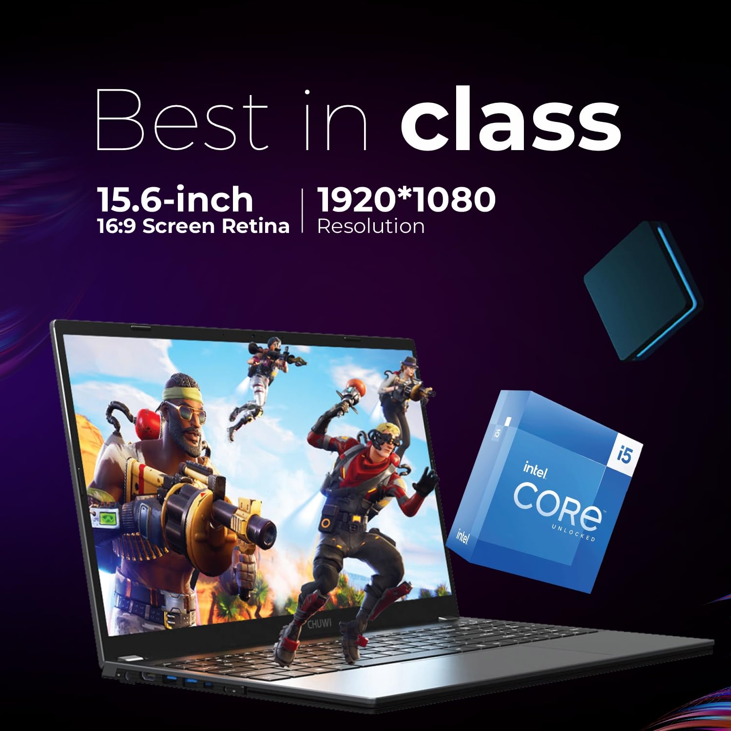 Chuwi CoreBook i5-12450H Laptop – 16GB RAM, 512GB SSD, 14” FHD | Slim & Powerful Notebook by Mahadev Electronics